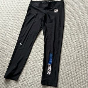 Under Armour compression leggings.  OHL Kitchener Rangers. Size XL.